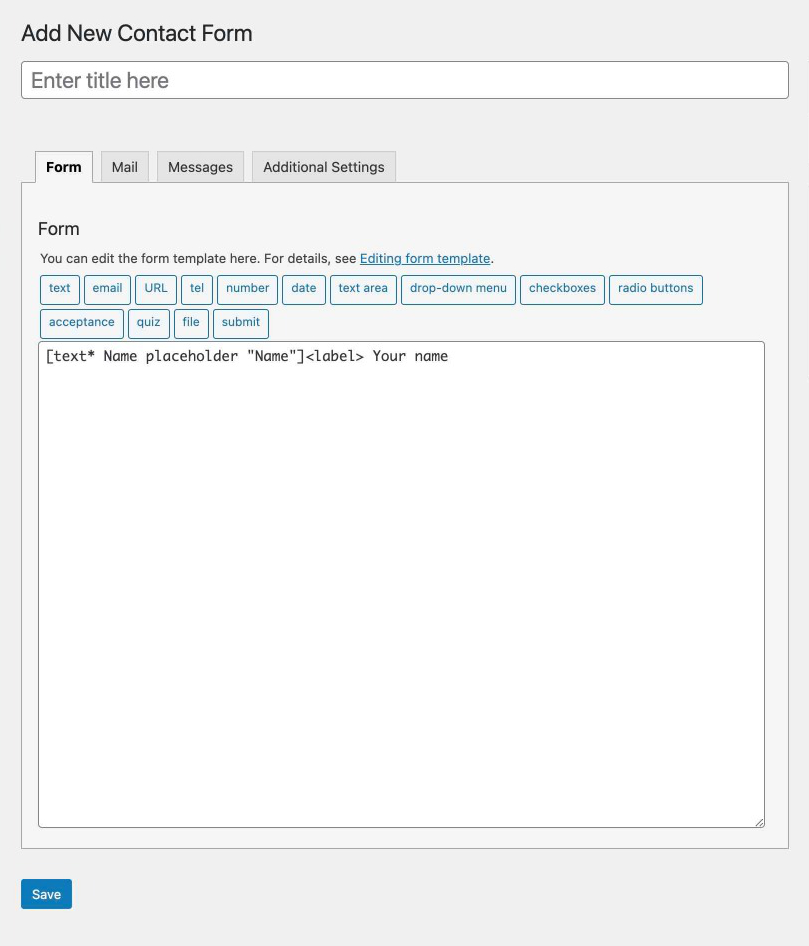 Contact Form 7